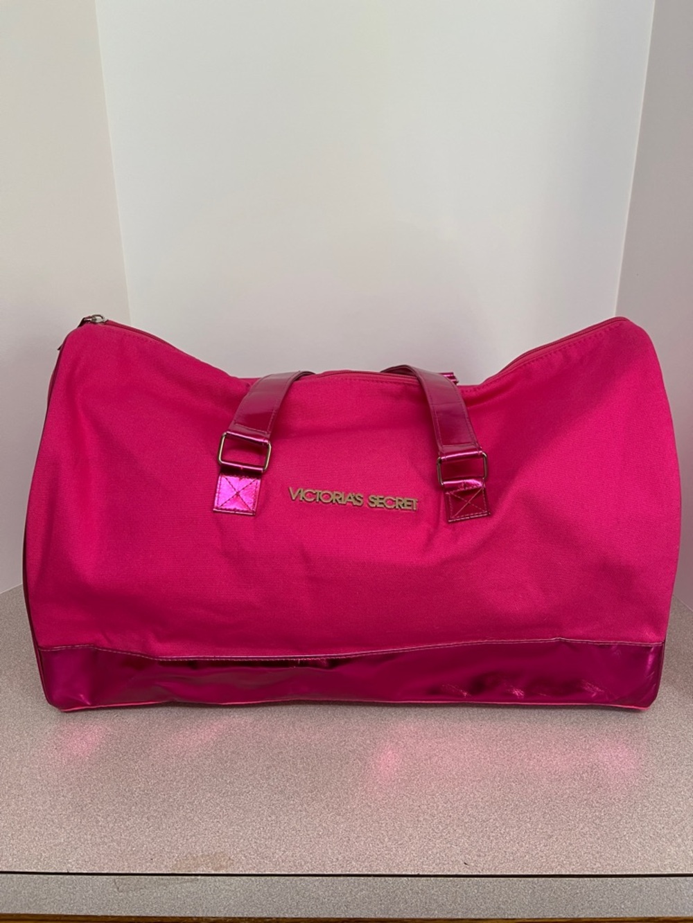 Victoria’s Secret canvas duffle bag
